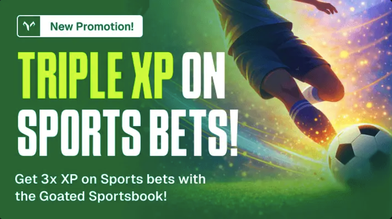 Goated Sportsbook Triple XP